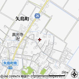 滋賀県守山市矢島町1195周辺の地図