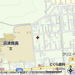静岡県駿東郡清水町徳倉1314周辺の地図