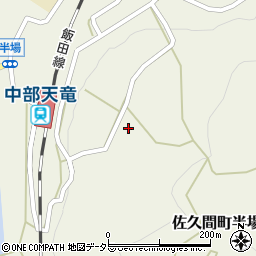 静岡県浜松市天竜区佐久間町半場335周辺の地図