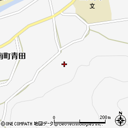 兵庫県丹波市山南町青田242周辺の地図