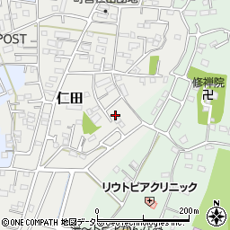 静岡県田方郡函南町仁田680-3周辺の地図