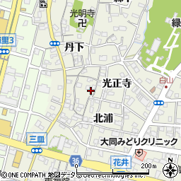 愛知県名古屋市緑区鳴海町北浦46周辺の地図