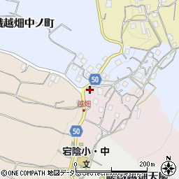 京都府京都市右京区嵯峨越畑南ノ町26周辺の地図