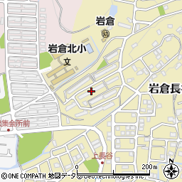 京都府営岩倉長谷団地７棟周辺の地図