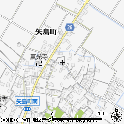 滋賀県守山市矢島町1201周辺の地図