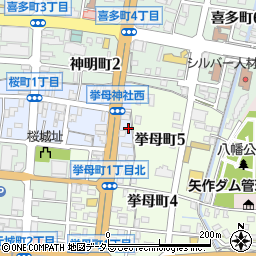 愛知県豊田市桜町2丁目72周辺の地図