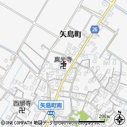 滋賀県守山市矢島町1348周辺の地図