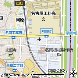 愛知県名古屋市南区阿原町5周辺の地図