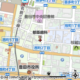 シキシマ商店周辺の地図