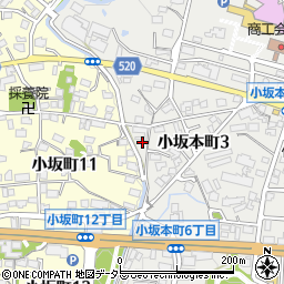 愛知県豊田市小坂本町3丁目56周辺の地図