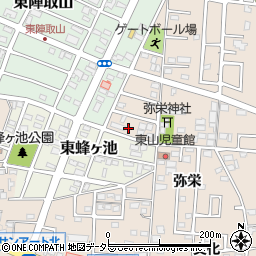 愛知県みよし市三好町弥栄178周辺の地図