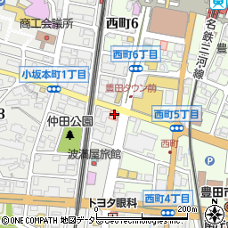 愛知県豊田市小坂本町4丁目6-6周辺の地図