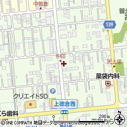 静岡県駿東郡清水町徳倉991周辺の地図