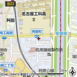 愛知県名古屋市南区阿原町9周辺の地図