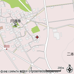 滋賀県東近江市上羽田町569周辺の地図