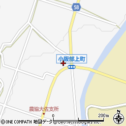 岡山県新見市大佐小阪部1522周辺の地図
