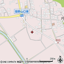 滋賀県東近江市上羽田町818周辺の地図