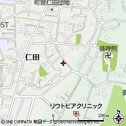 静岡県田方郡函南町仁田679周辺の地図