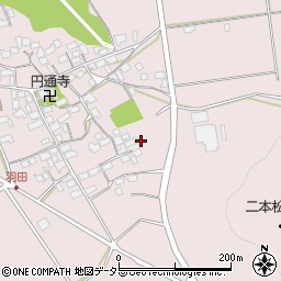 滋賀県東近江市上羽田町570周辺の地図