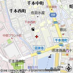 コインランドリー千本　港町店周辺の地図