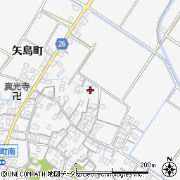 滋賀県守山市矢島町1101周辺の地図