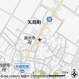 滋賀県守山市矢島町1203周辺の地図
