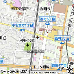 愛知県豊田市小坂本町4丁目6-1周辺の地図