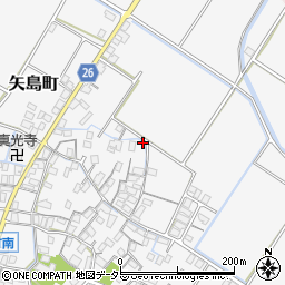 滋賀県守山市矢島町1102周辺の地図