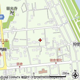 静岡県駿東郡清水町徳倉805周辺の地図