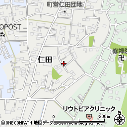 静岡県田方郡函南町仁田681-7周辺の地図
