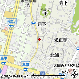 愛知県名古屋市緑区鳴海町北浦64周辺の地図