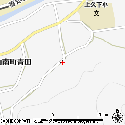 兵庫県丹波市山南町青田276周辺の地図
