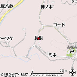 愛知県豊田市幸海町長根周辺の地図