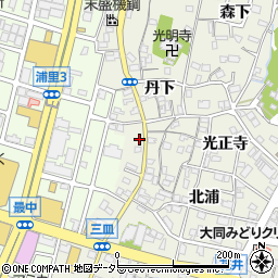 愛知県名古屋市緑区鳴海町北浦65周辺の地図