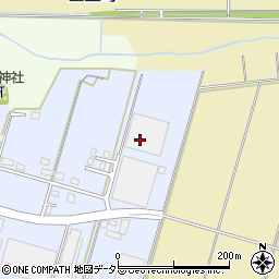 株式会社東洋石創　東近江物流センター周辺の地図