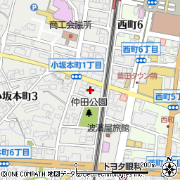 愛知県豊田市小坂本町4丁目1周辺の地図