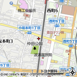 愛知県豊田市小坂本町4丁目1-4周辺の地図