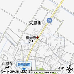 滋賀県守山市矢島町1350周辺の地図