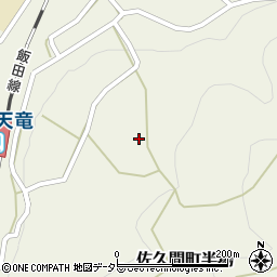 静岡県浜松市天竜区佐久間町半場385周辺の地図