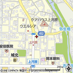 ライト電業株式会社　津山営業所周辺の地図