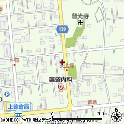 富士伊豆農業協同組合　なんすん地区本部徳倉支店周辺の地図