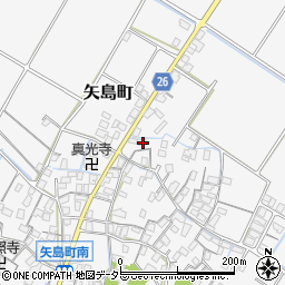 滋賀県守山市矢島町1193周辺の地図