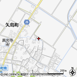 滋賀県守山市矢島町3534周辺の地図