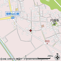 滋賀県東近江市上羽田町800周辺の地図
