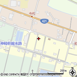 滋賀県東近江市石谷町1277-2周辺の地図