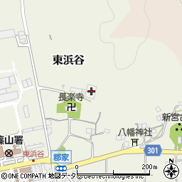 兵庫県丹波篠山市東浜谷333周辺の地図