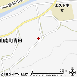兵庫県丹波市山南町青田331周辺の地図