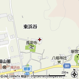 岡屋株式会社篠山工場周辺の地図