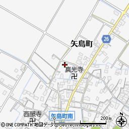 滋賀県守山市矢島町1344周辺の地図