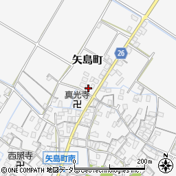 滋賀県守山市矢島町1354周辺の地図